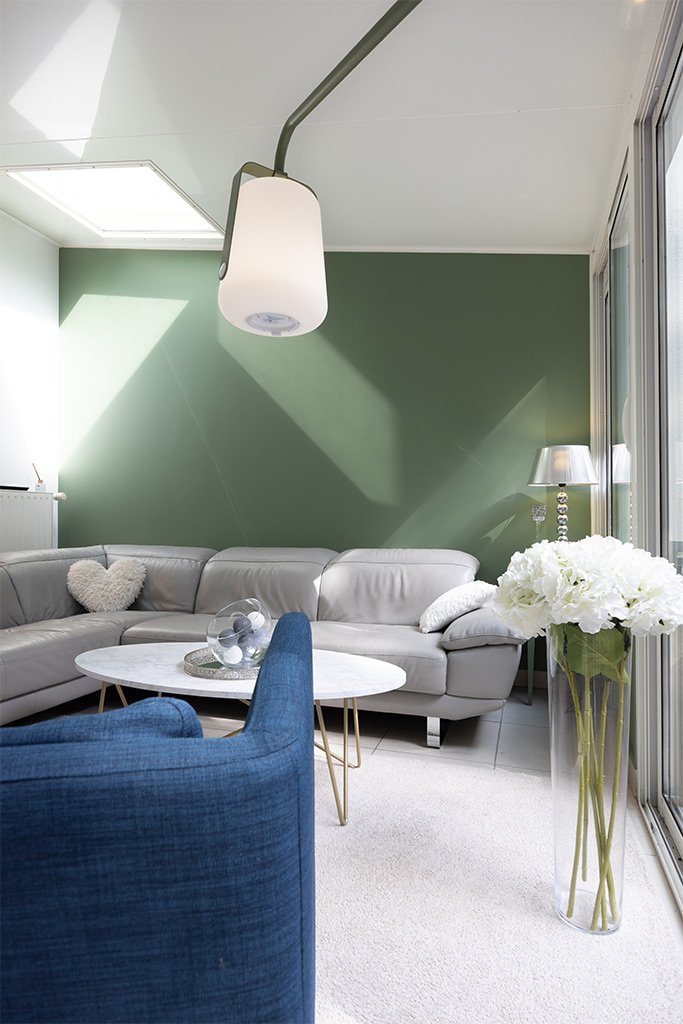 Travaux de peinture et décoration murale dans une maison individuelle